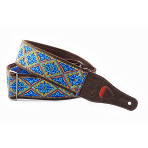 RightOn! Hafa Blue Guitar Strap
